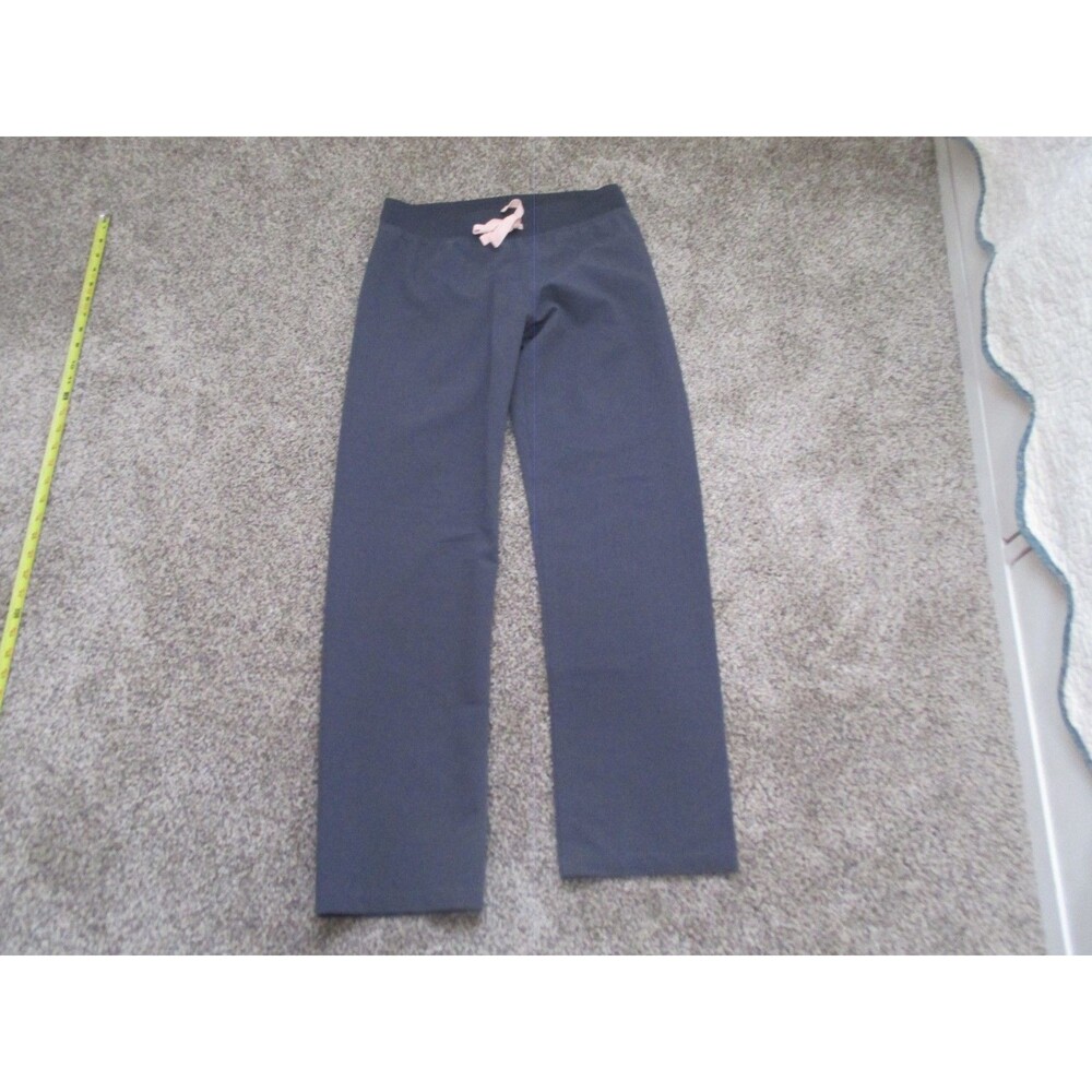 FIGS Technical Collection Scrub Pants XS Grey Solid Polyester Blend